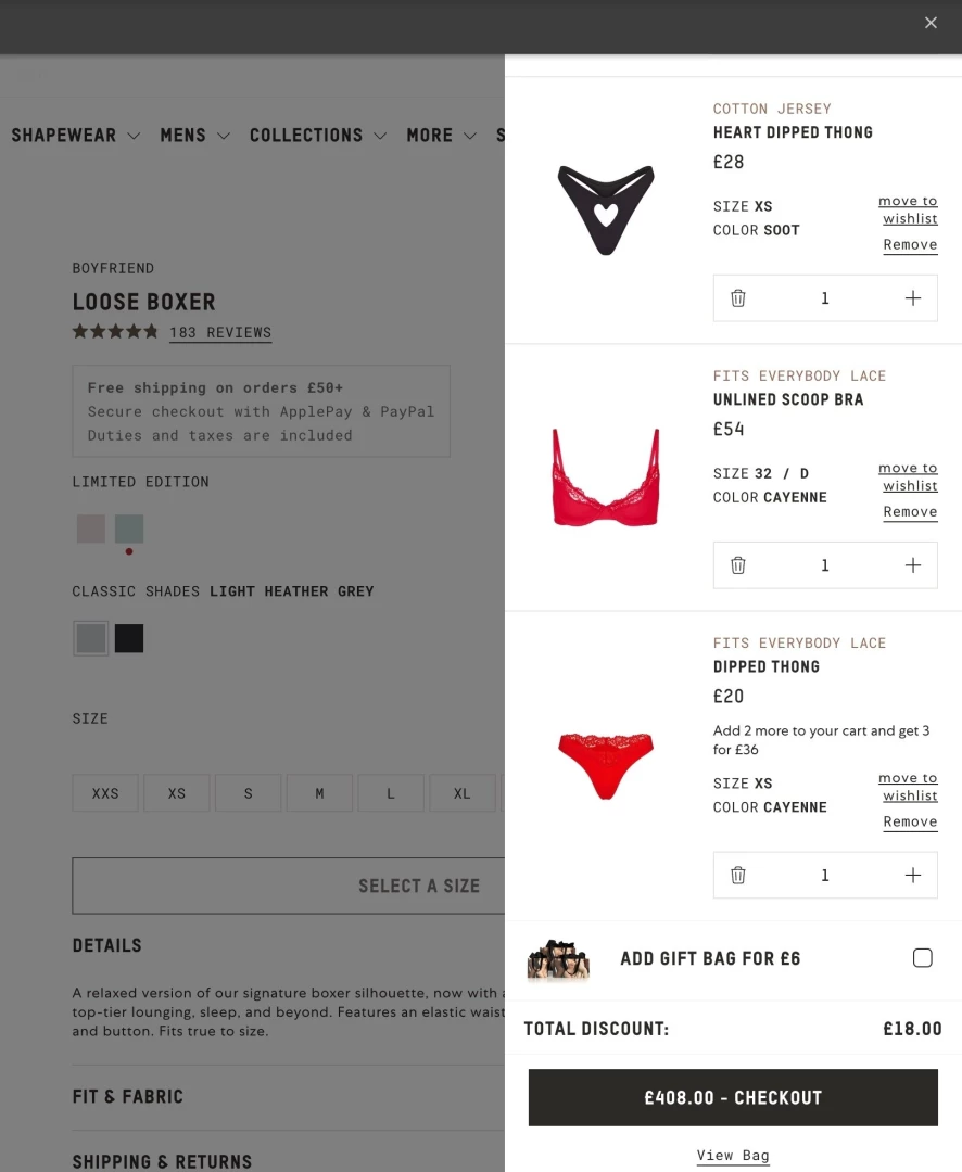 Skimmys valentines drop a lot of it was sold out already i want to 