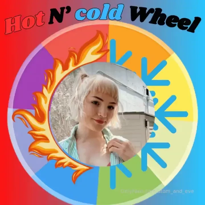 Hot n cold wheel are you feeling lucky babe lets take a lil spin on my 