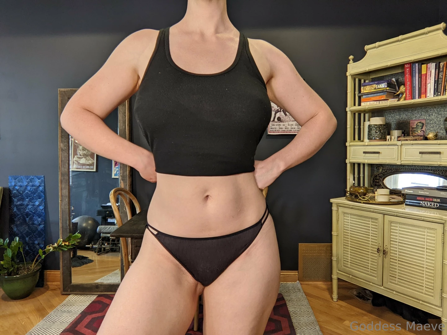 A true goddess in any outfit 