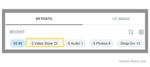 Looking for my clip audio or pics stores use the labels at the top of