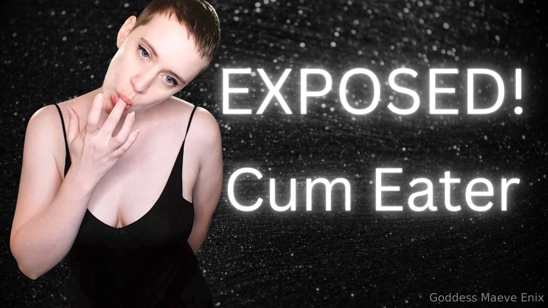 Exposed cum eater there s never enough cum in your body to fill you up 