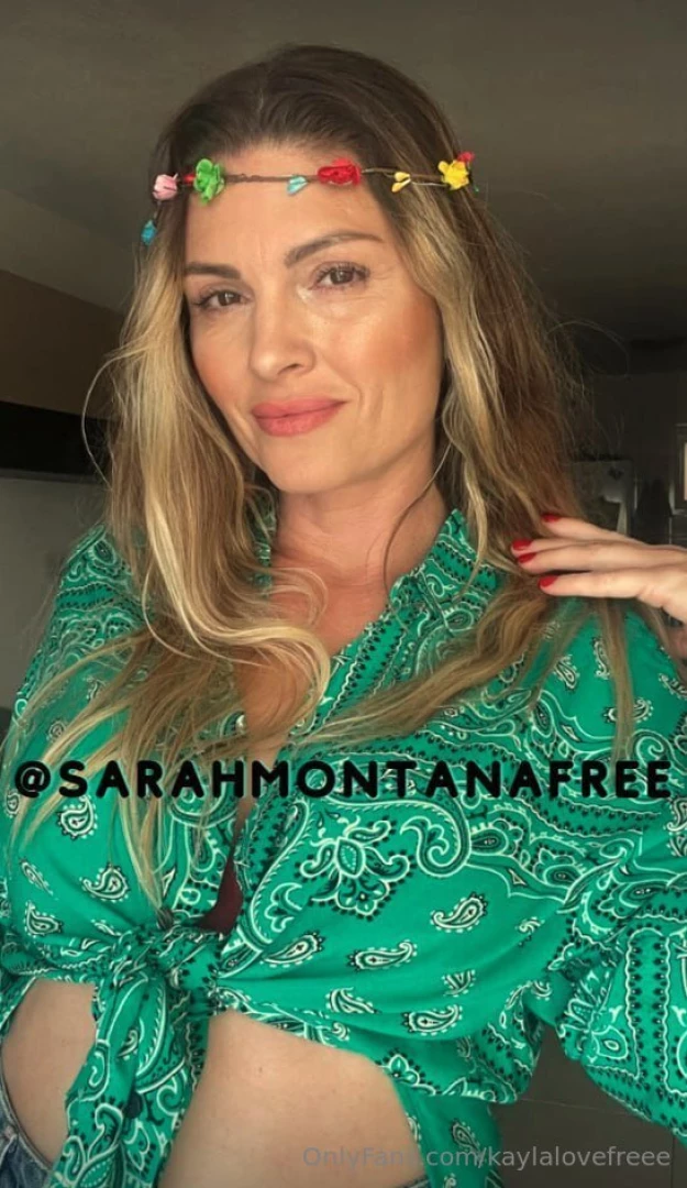 Kinky sarahmontanafree is so naughty she is doing everything do you part 14 