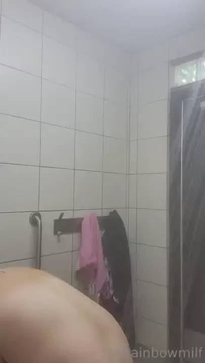 It s nice to be back in my own shower i am sad no one walked in on me 