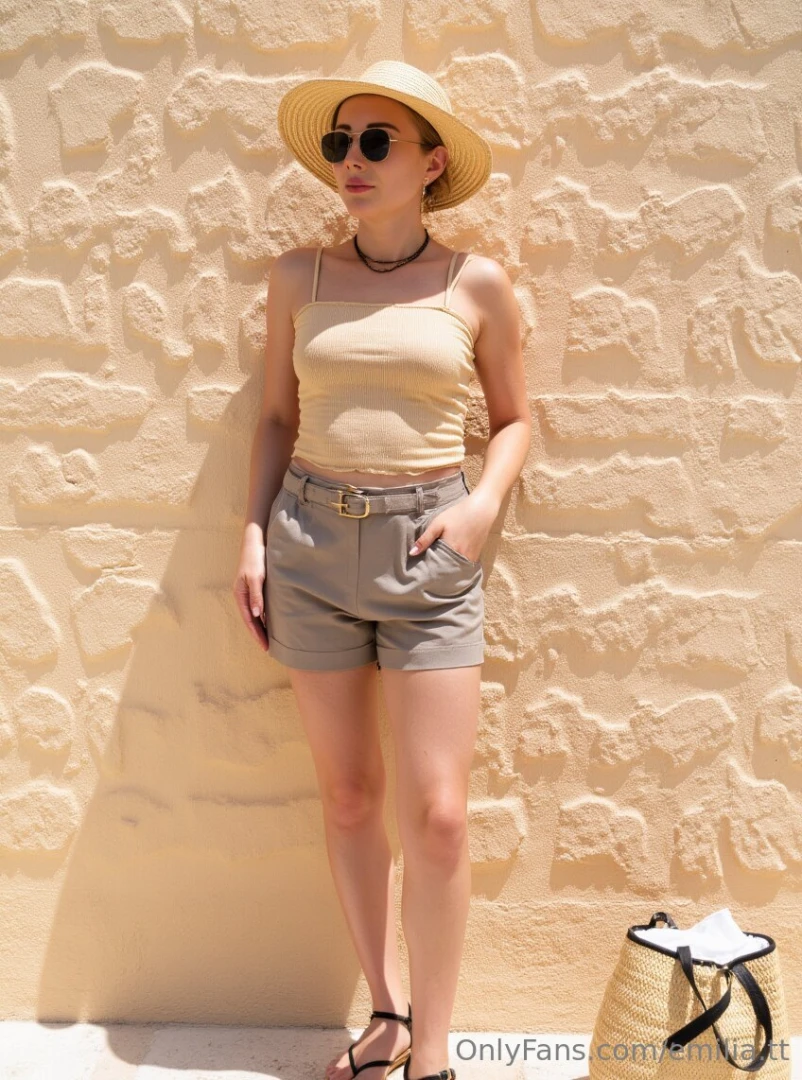 Sun on my skin soft fabrics on curves and dreams of distant places 