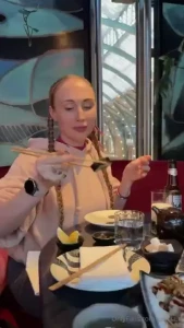 Pizza sushi or homemade food