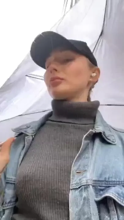 There is something romantic about the rain we can walk with you under 