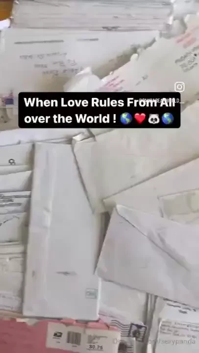 Let love rule endless love from all over the world thank you 
