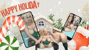 Happy holidays buttplug tease i want to start a new tradition let s