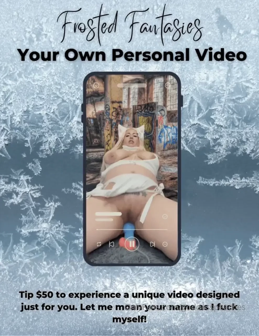 Let me make you your own personal vid i wanna moan your name 