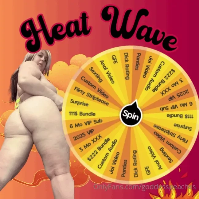 Things are starting to heat up tip and spin the wheel 1 spin 10 2 