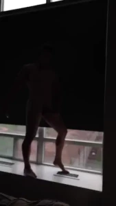 Hey how s my soft silhouette just having fun with a mirror in the next part 4