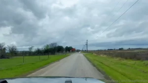 We stayed in a raised cabin out in the gorgeous rural area off of an