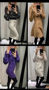 Ringrazio il fan che mi ha regalato un bellissimo vestito che indosser