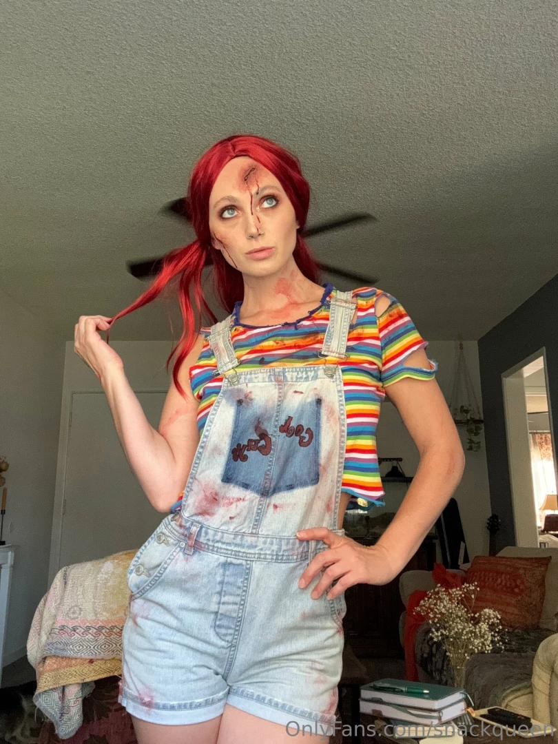 Chucky got naughty in the bathroom part 1 