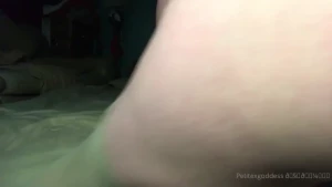 Watch my cum slowly drip to my asshole while i use a vibrator until i