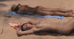 I always sunbathe naked scroll through the carousel to get a better