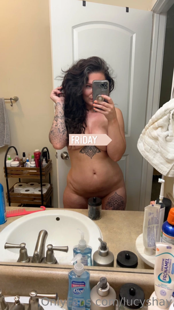 About to wash away all this dirtiness or just rub it in 