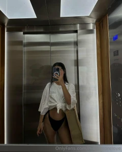 You come to the elevator and find me like this what s your go-to line