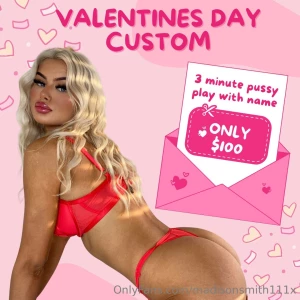 Will you be my valentine accept my vday proposal and get an extra