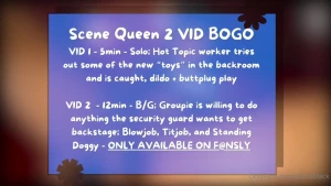 5min - solo hot topic worker tries out some of the new toys in the