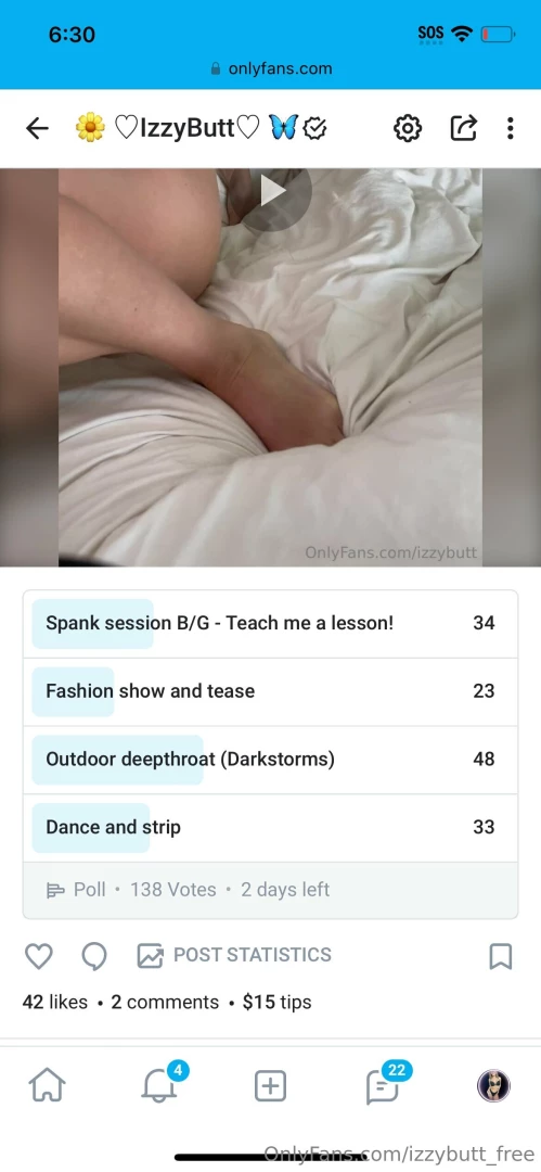 Every wednesday my vip members get to vote for a special video of me 