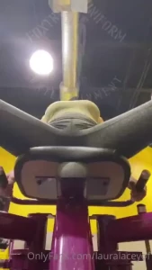 I was being such a slut at the gym today then i drove home topless