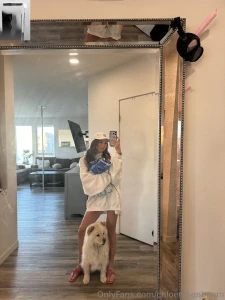 Little floof is keeping me company