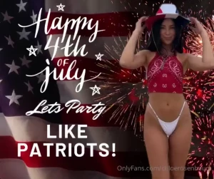 Not me sipping on that libber-tea happy fourth of july everyone now