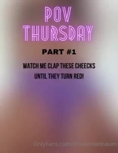 Today were doing a pov thursday im giving you two of my hottest povs