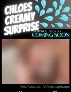 Chloes creamy surprise is coming soon to the inbox near u im so