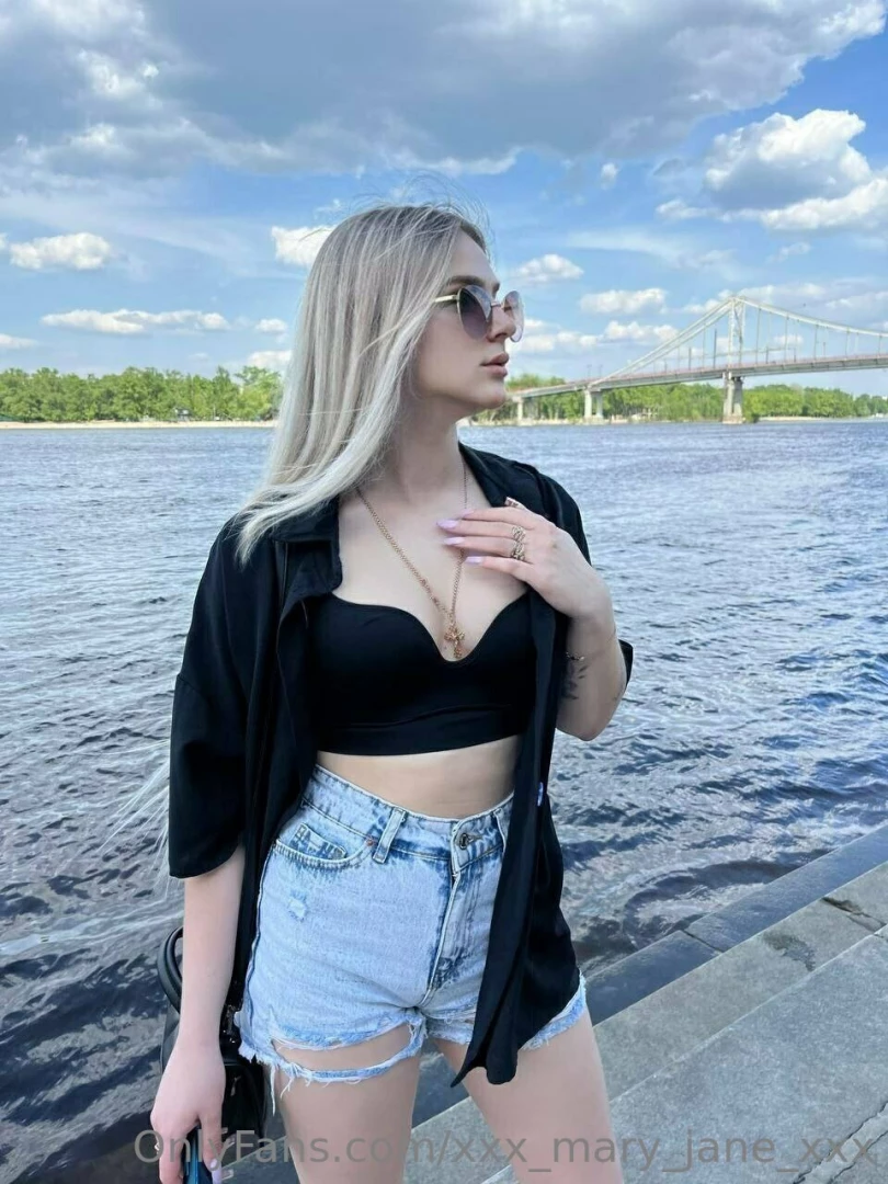 In the background of the dnipro river the sunset paints the sky in 