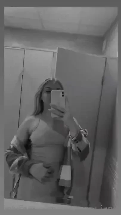 When you decide that the restroom is not just for touch-ups but also part 1 