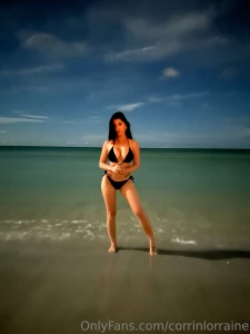 It was a beautiful night for a late night swim at the beach