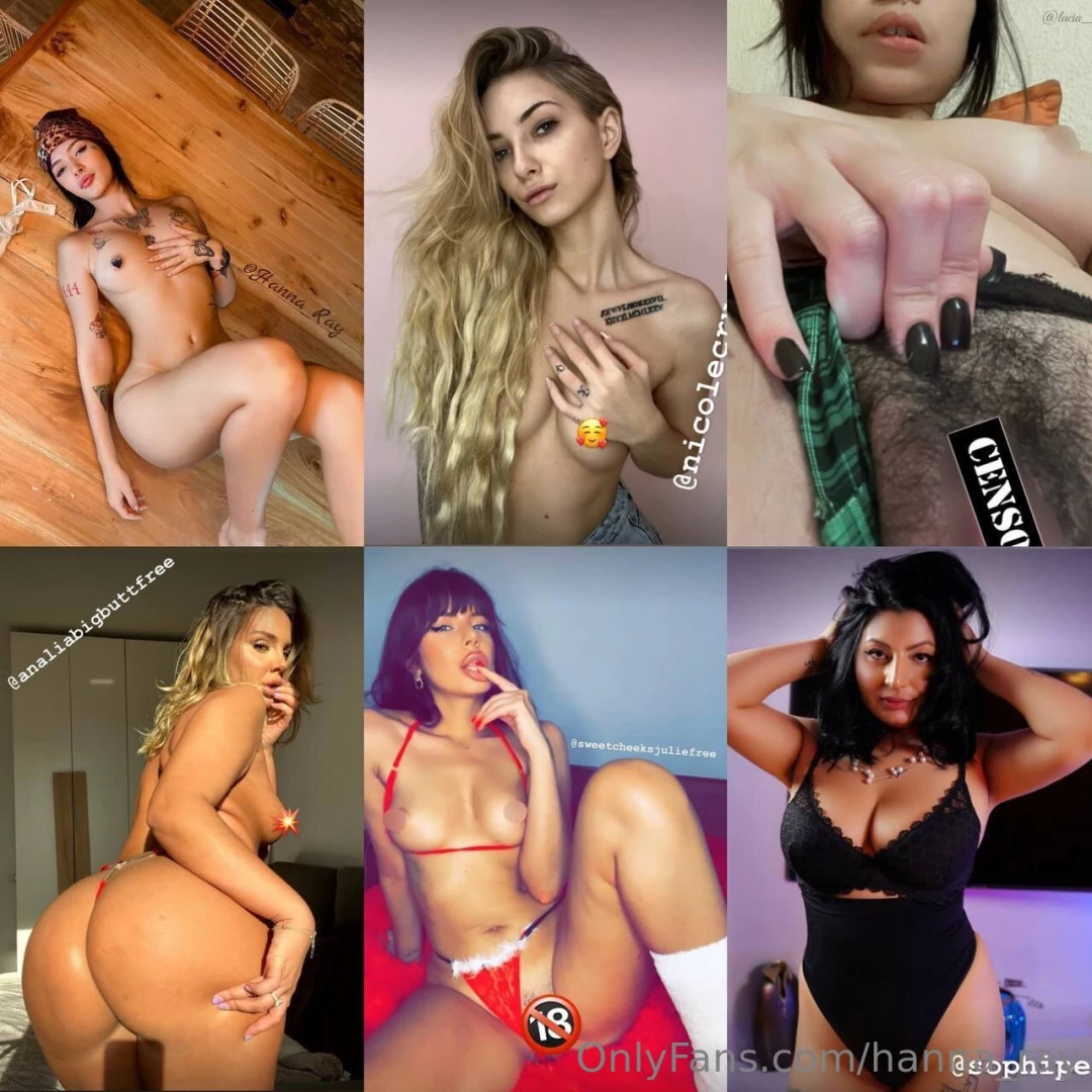 Subscribe hot girls 24 7 hanna_ray nicolecrushh lucia_rodriguez 