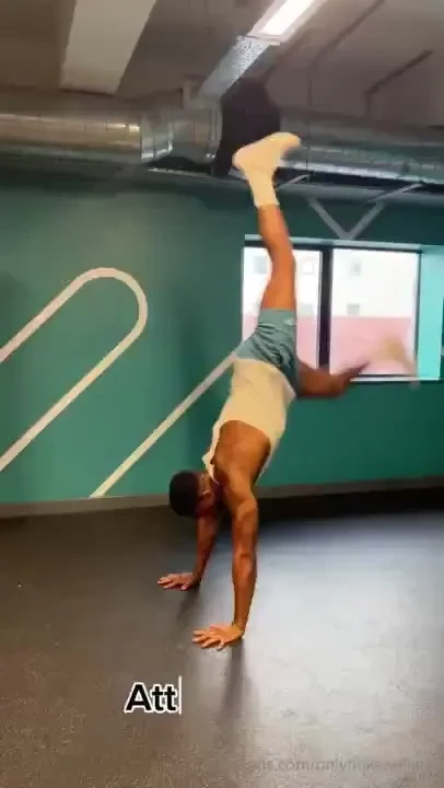 Fitness update learning how to do a handstand 
