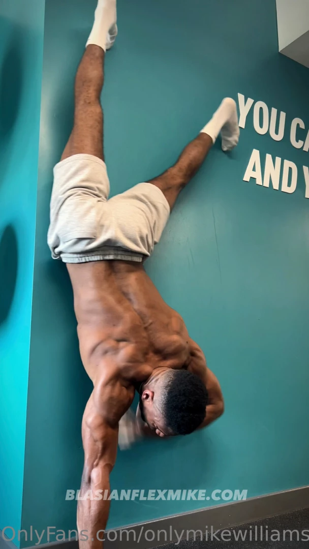 Working on my handstand part 2 