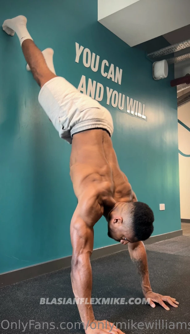 Working on my handstand part 3 