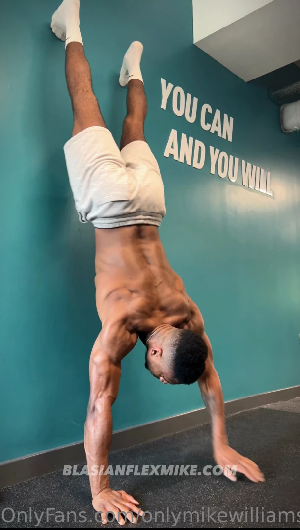 Working on my handstand part 1 