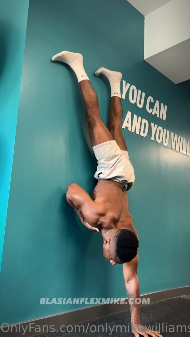 Working on my handstand 