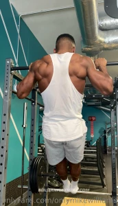 The view from the back