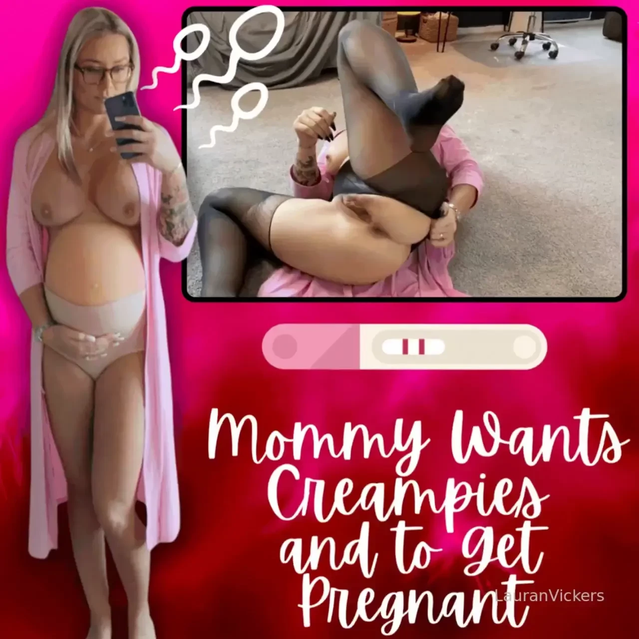 Amp mommy s horny and wants to fuck wants multiple creampies and wants 
