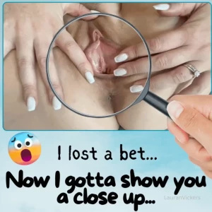 Now i have to show my roommate my pussy super up close showing him