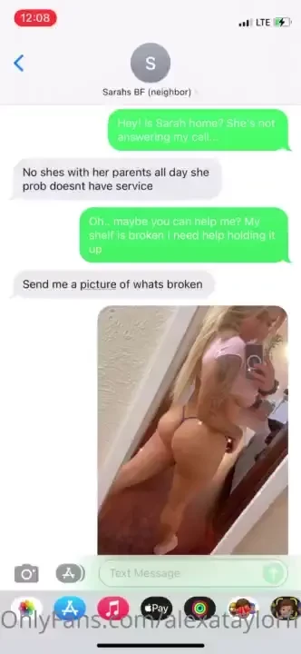 Facial fucking my neighbors boyfriend i accidentally sent a booty pic 