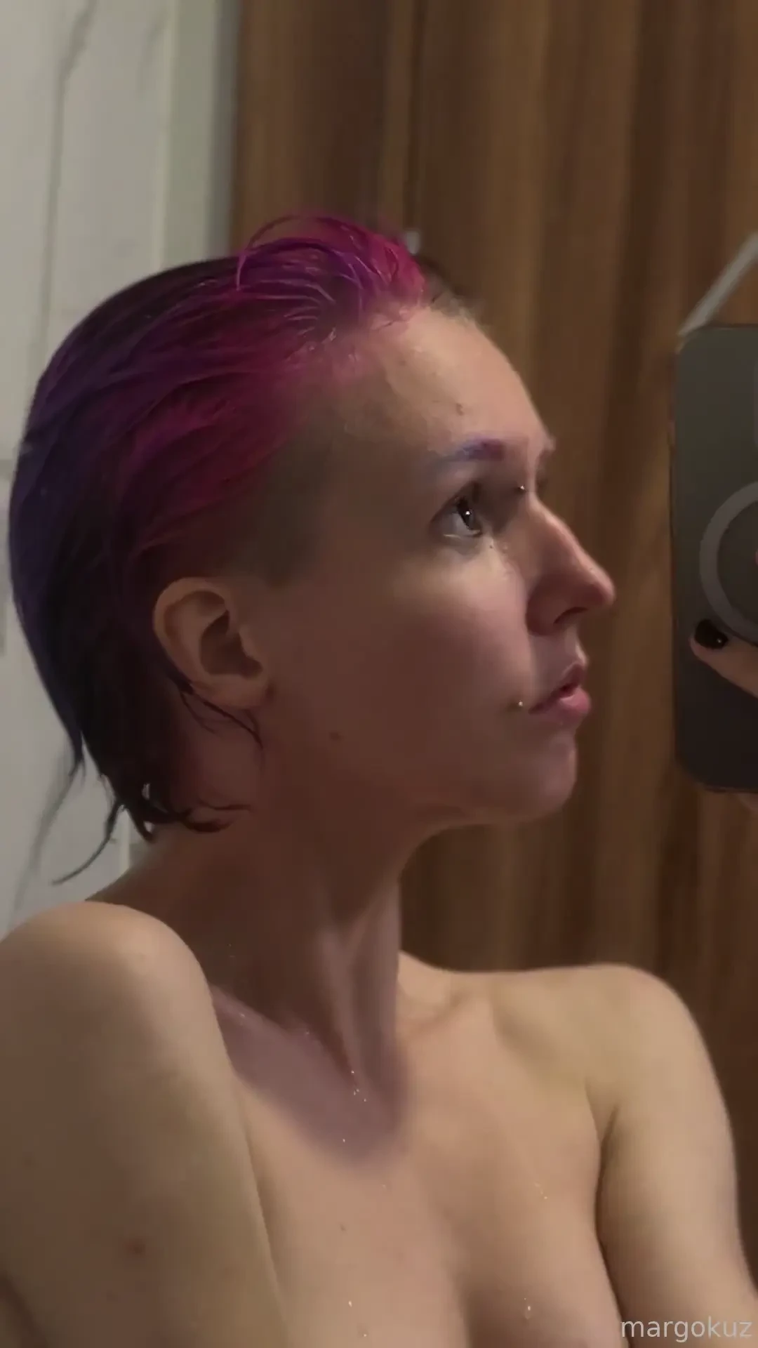 I noticed i look even more androgynous right after a shower fyp 