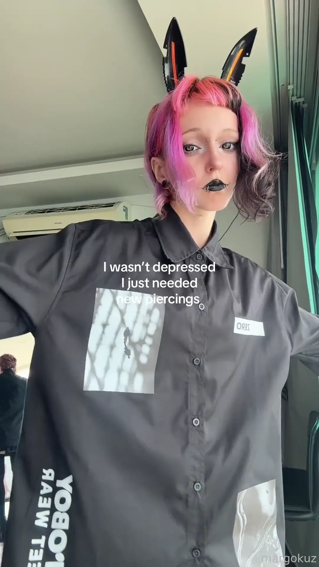 I love my piercings so much maybe i need more fyp tiktok meme altgirl 