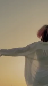 Warm sunset on the roof fyp outdoors nonbinary video tiktok outside