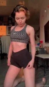 Catching the sunset light fyp tiny video girl petite small skinny shy