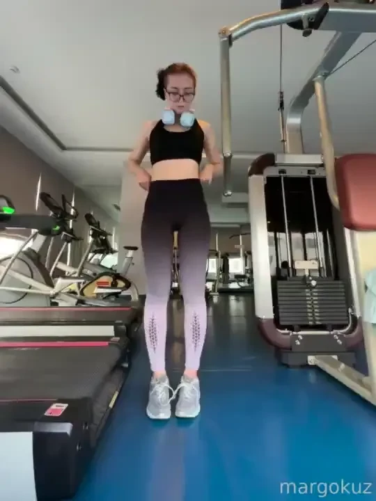 My first gym session this year did some running and stretching in the 