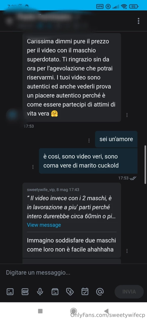 La soddisfazione di godere e far godere entra anche tu nel mio vip 