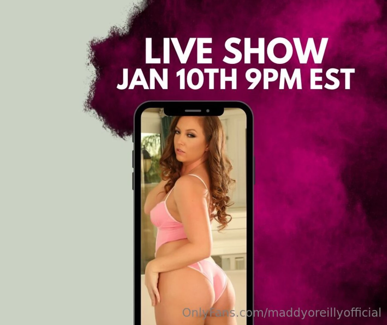 Live show jan 10th 9pm est expecting you to be there 